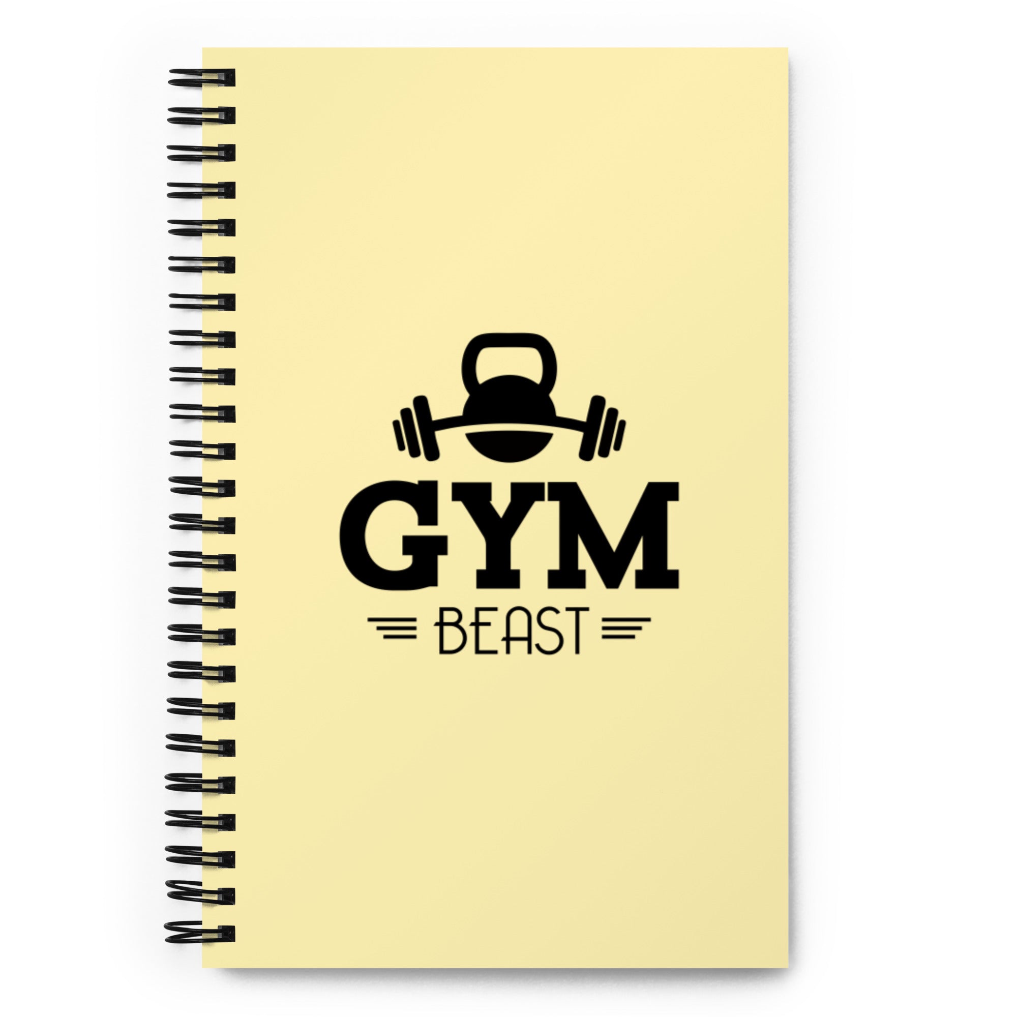 GYM BEAST - Spiral notebook