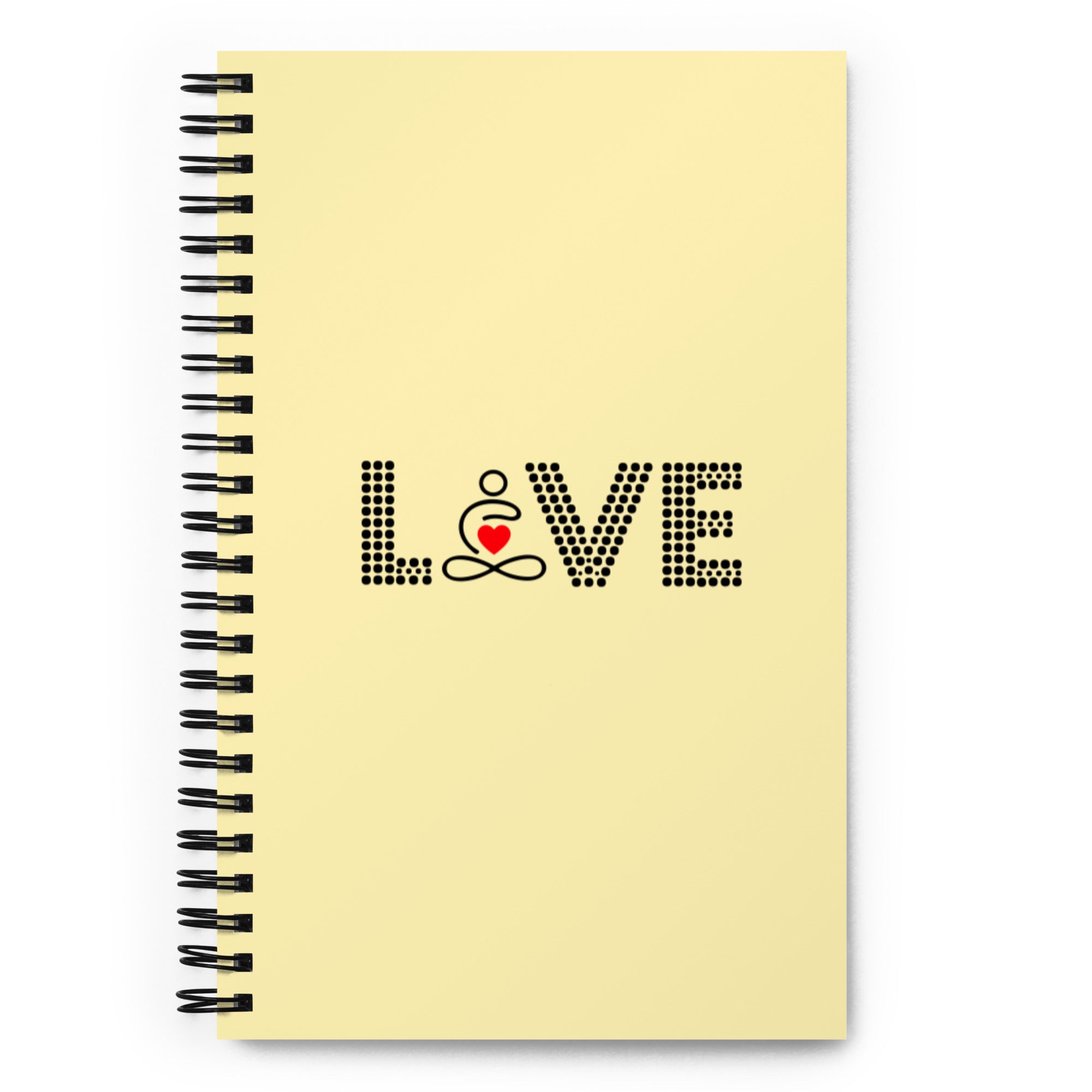 LOVE YOGA - Spiral notebook