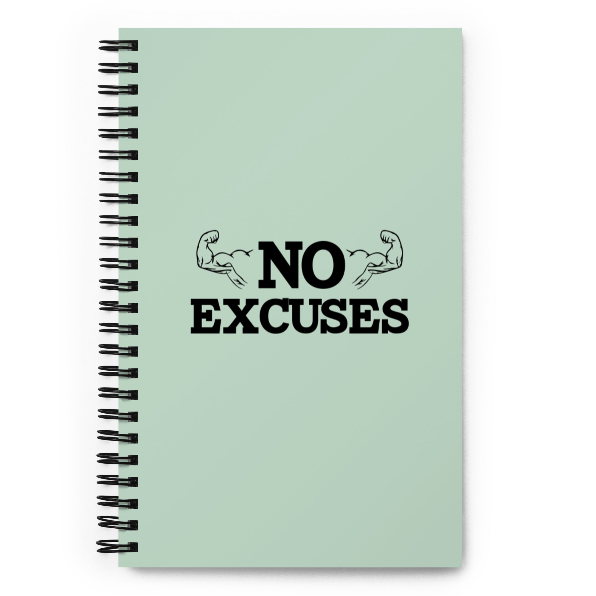 NO EXCUSES - Spiral notebook