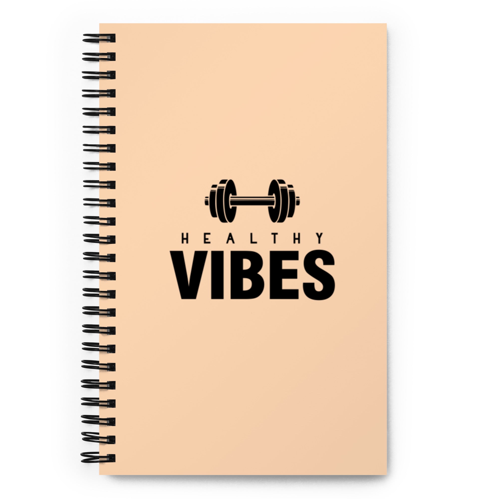 HEALTHY VIBES - Spiral notebook