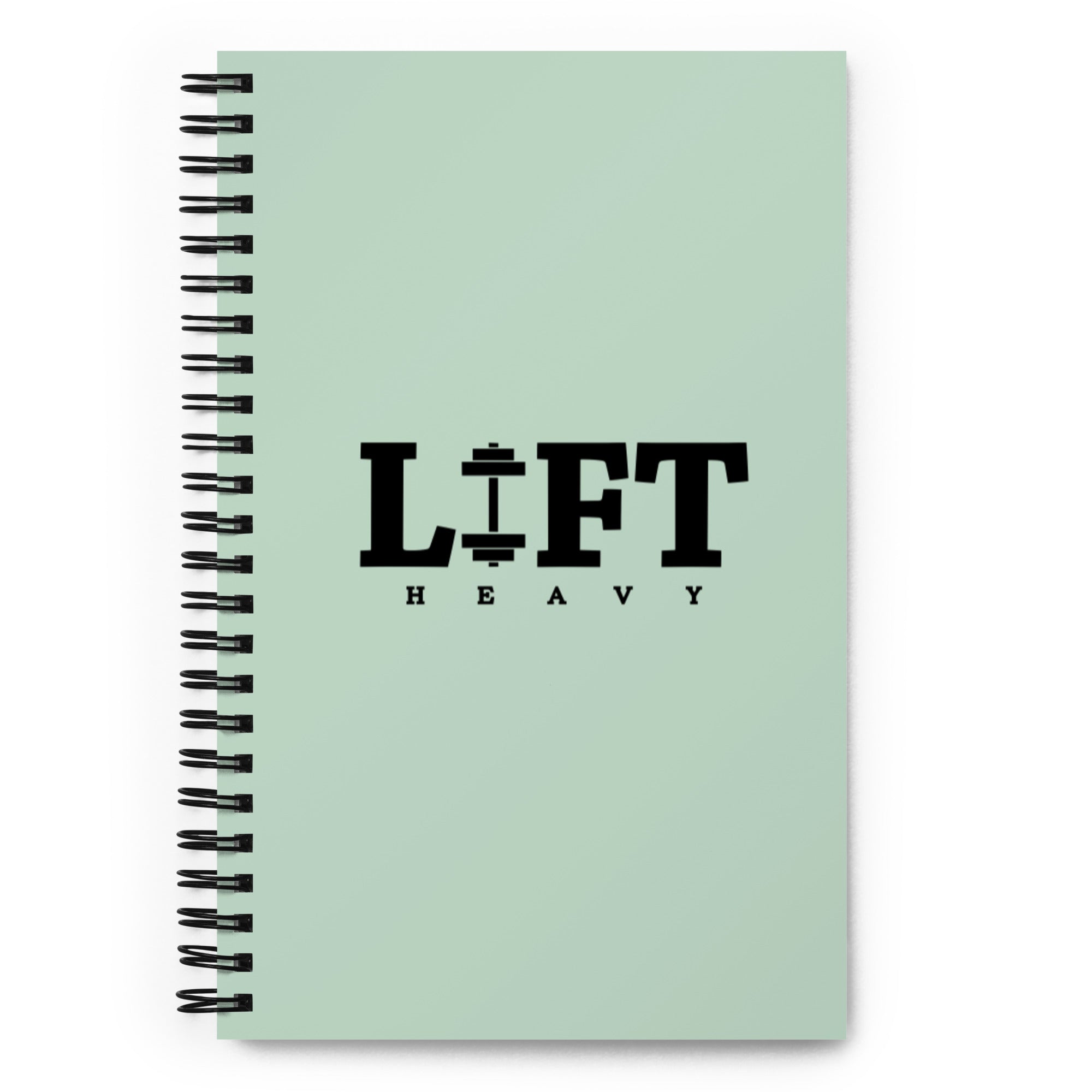LIFT HEAVY - Spiral notebook
