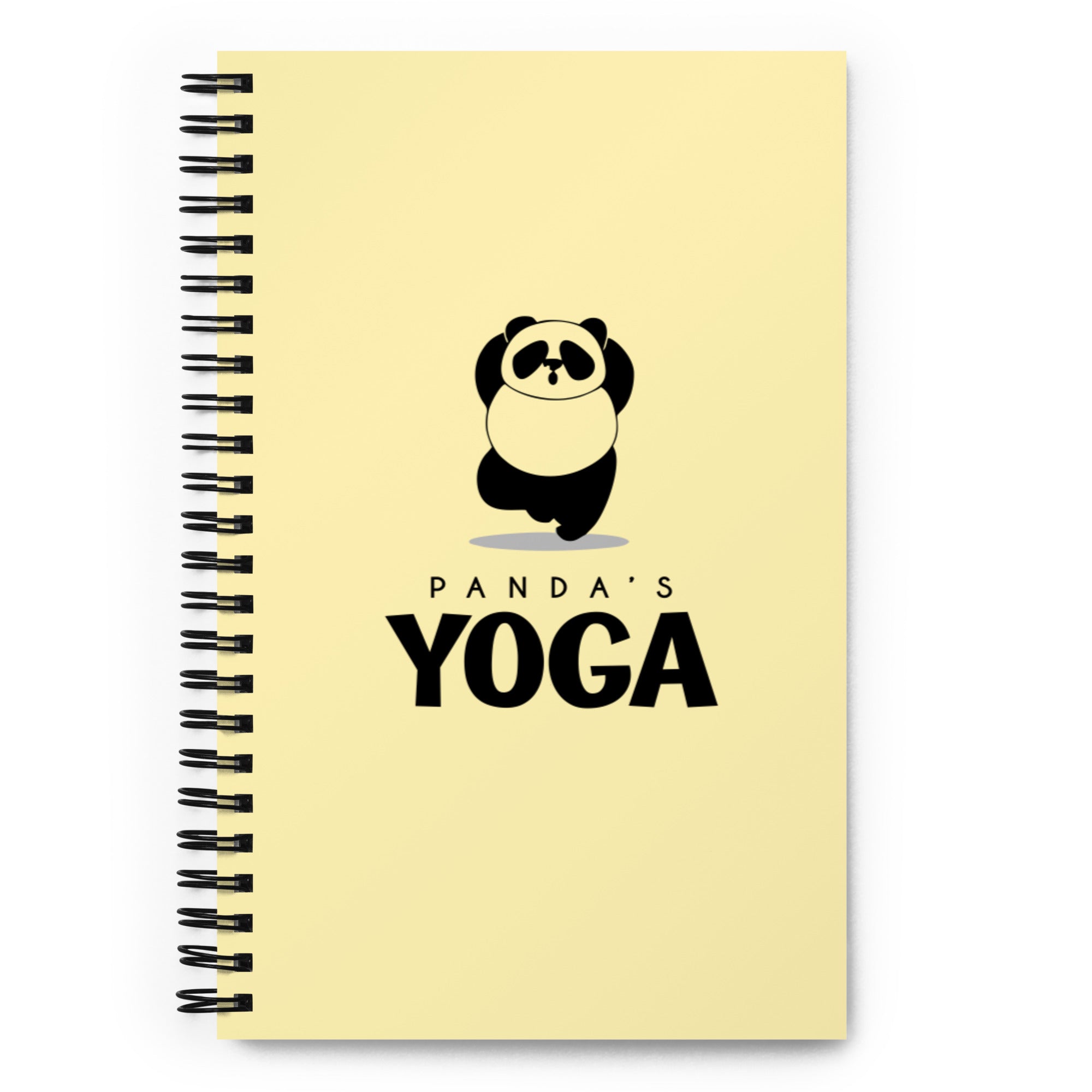 PANDA'S YOGA - Spiral notebook
