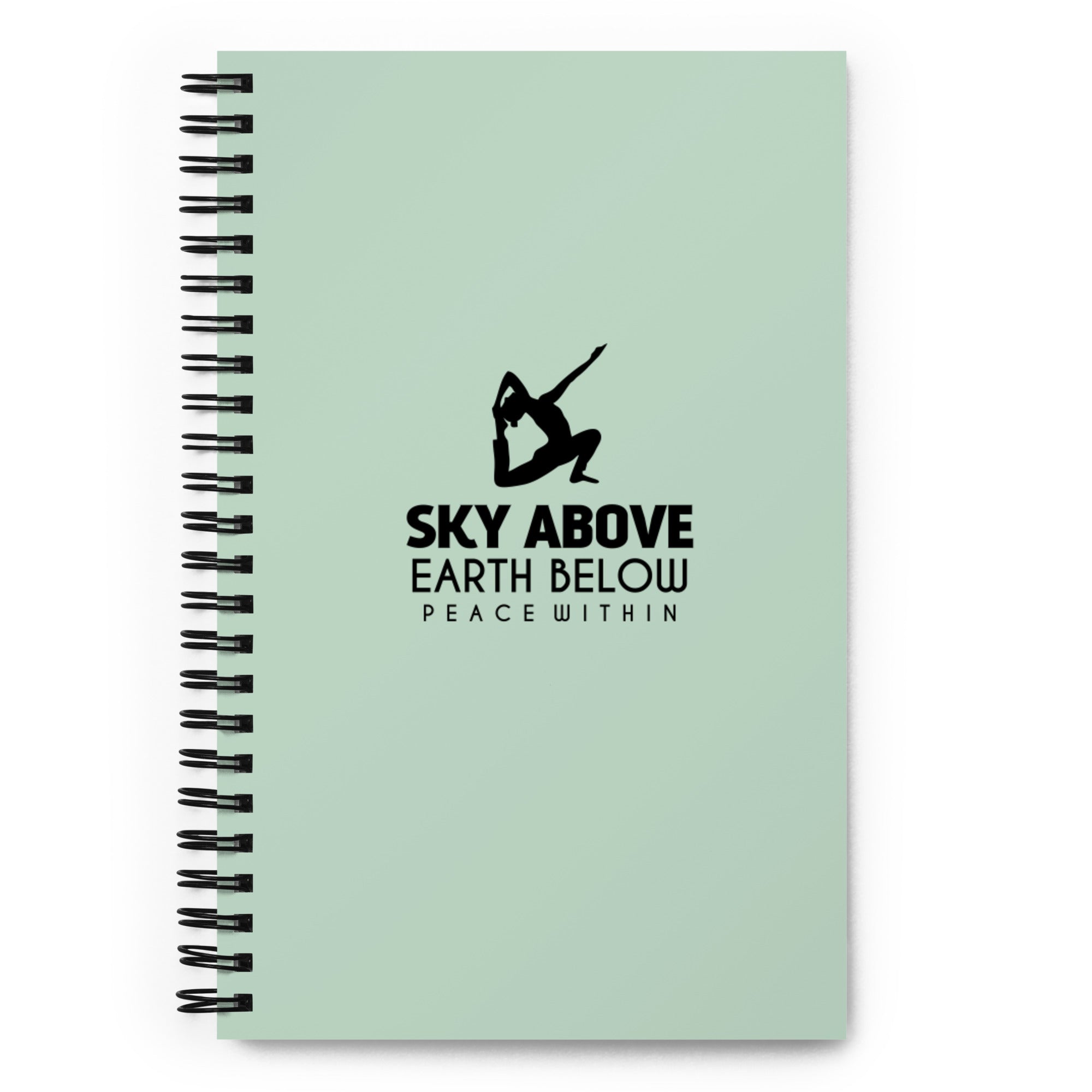 SKY ABOVE EARTH BELOW - Spiral notebook