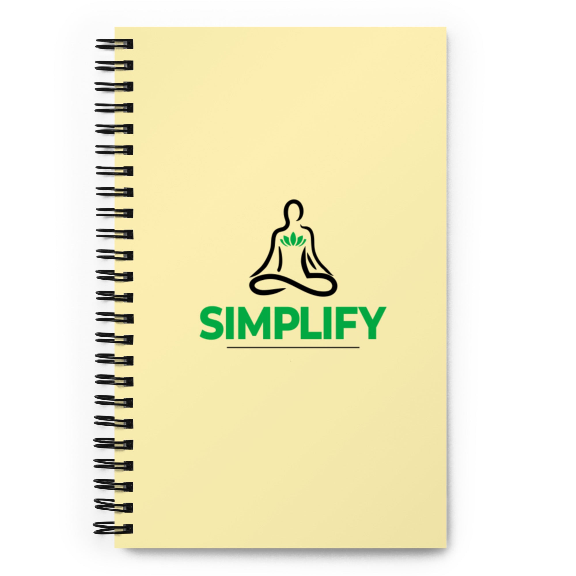 SIMPLIFY - Spiral notebook