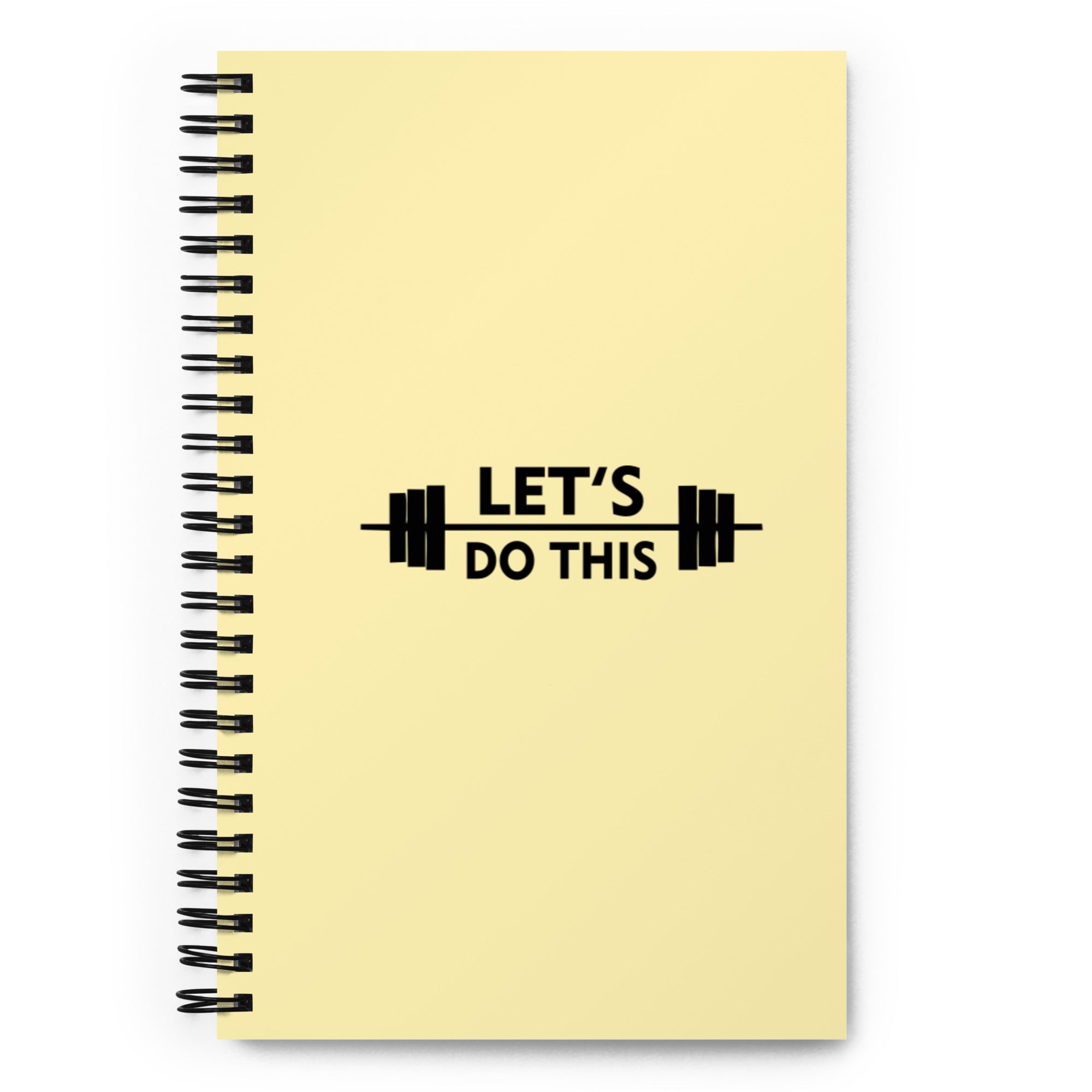 LET'S DO THIS - Spiral notebook