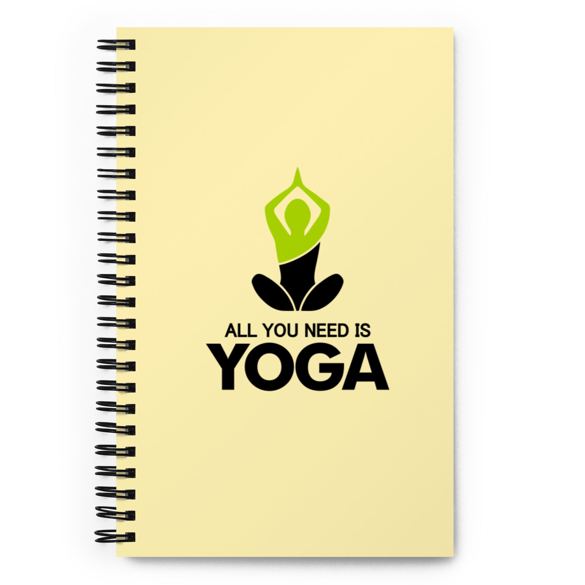 ALL YOU NEED IS YOGA - Spiral notebook