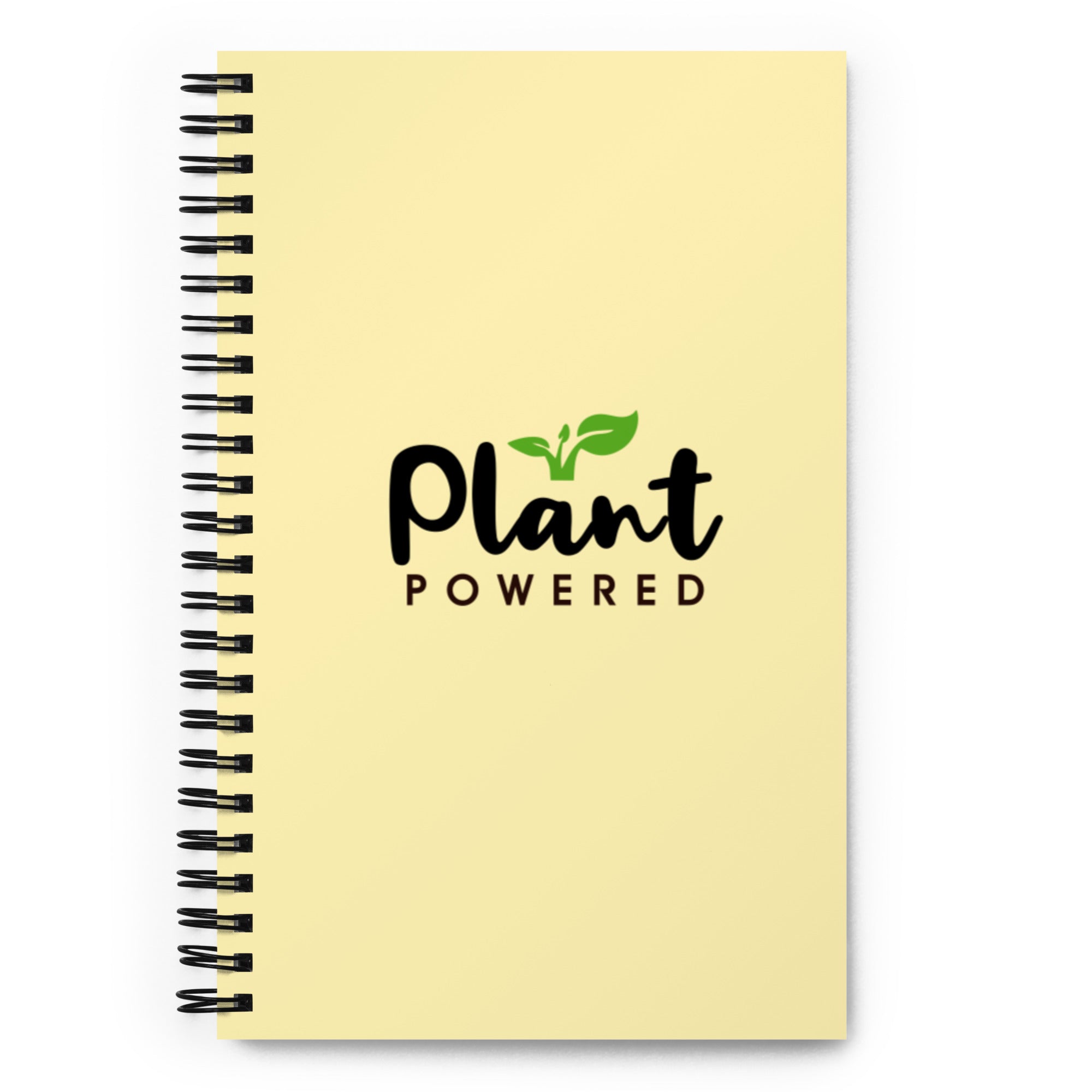 PLANT POWERED - Spiral notebook