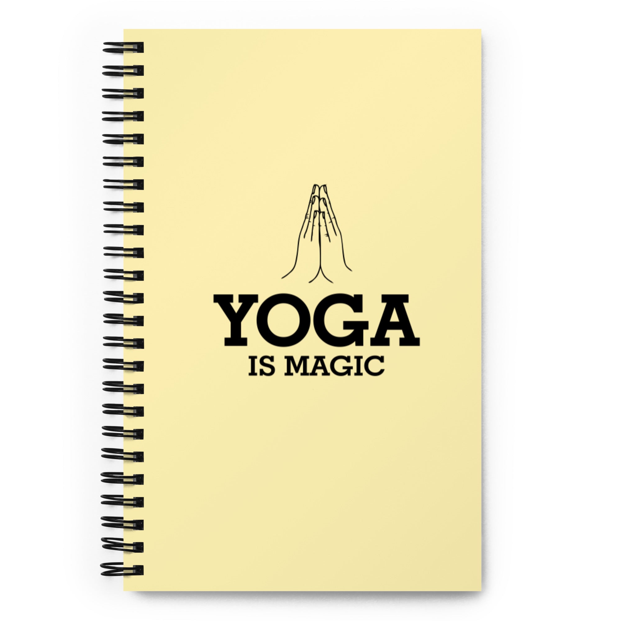 YOGA IS MAGIC - Spiral notebook