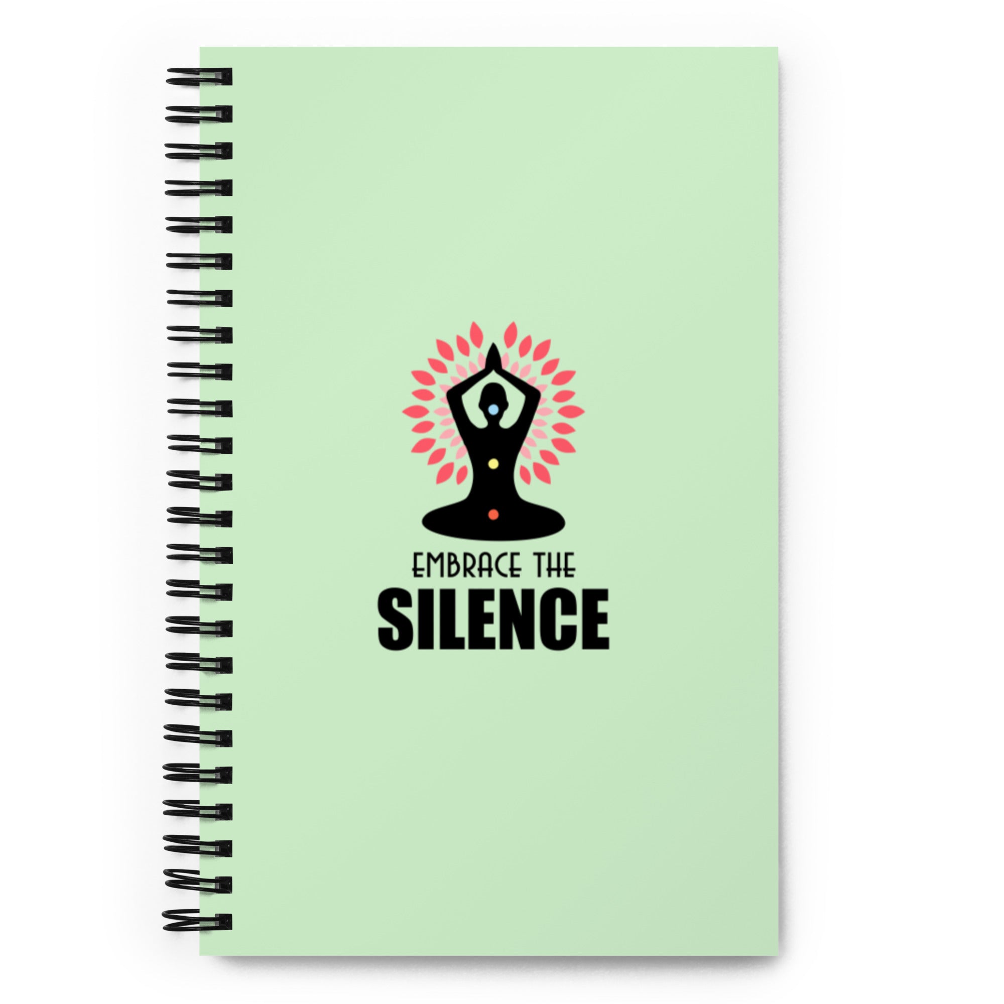 EMBRACE THE SILENCE - Spiral notebook