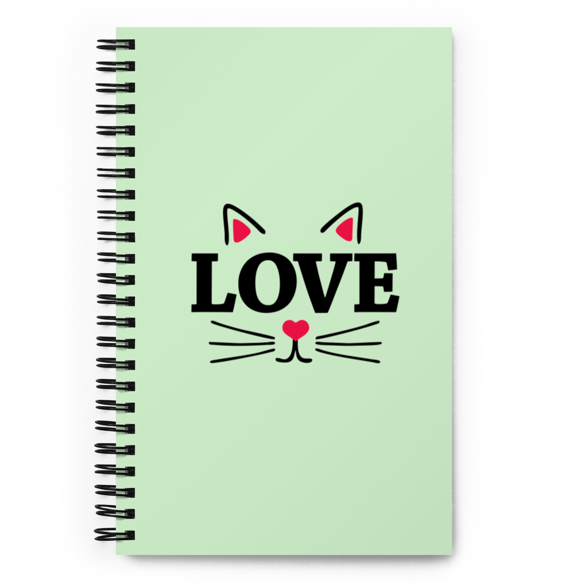 LOVE CATS - Spiral notebook