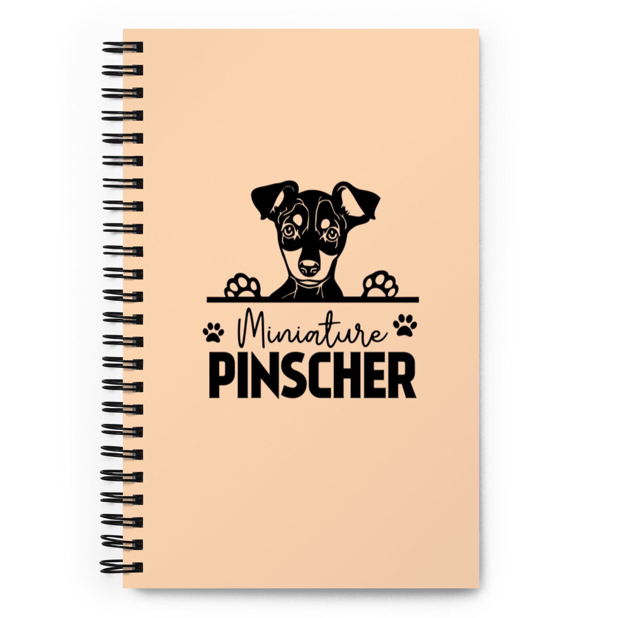 MINIATURE PINSCHER - Spiral notebook