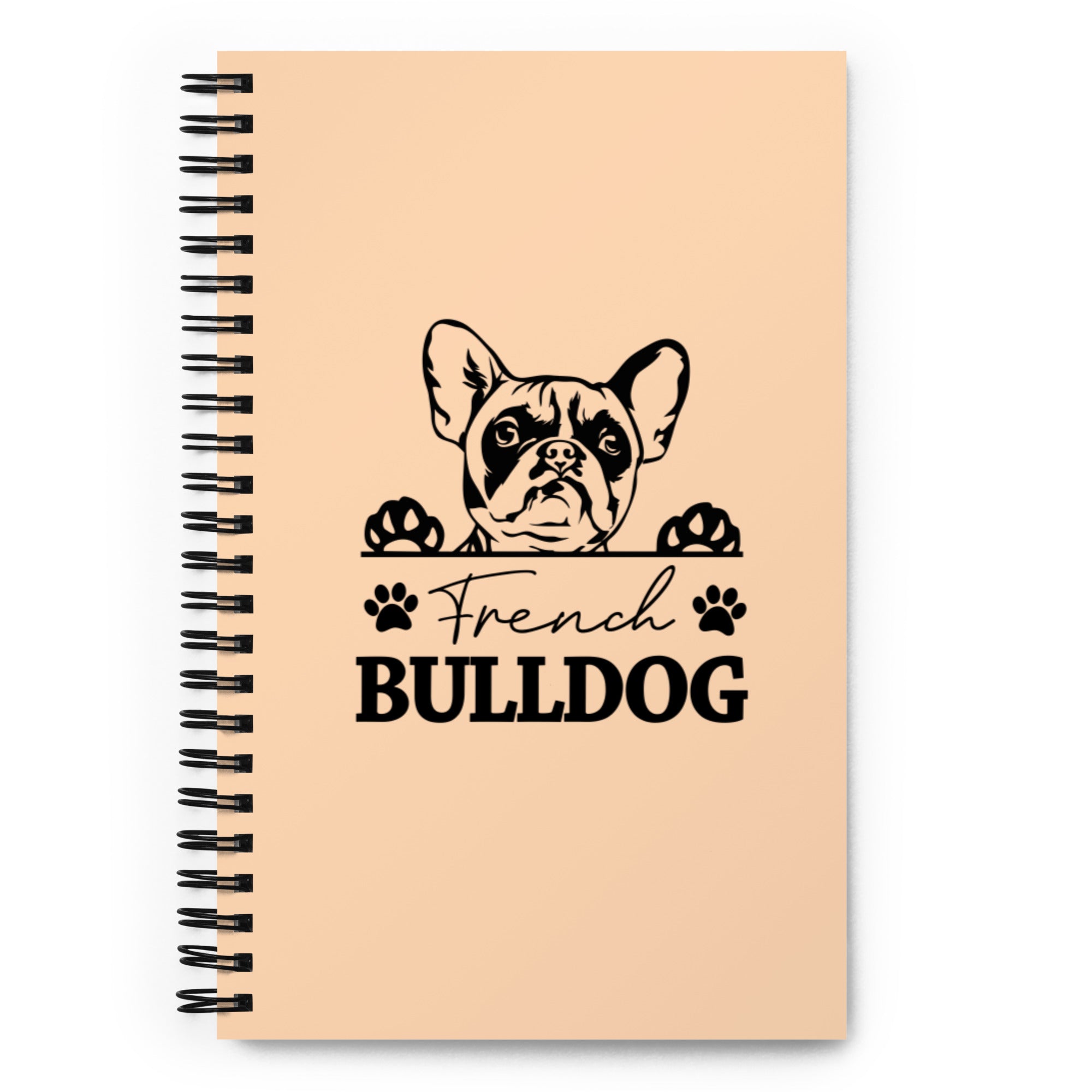 FRENCH BULLDOG - Spiral notebook
