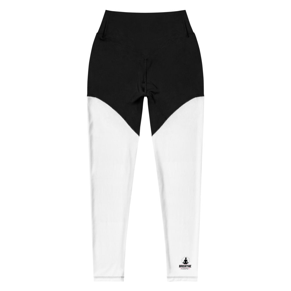 BREATHE IN DEEPLY - Sports Leggings