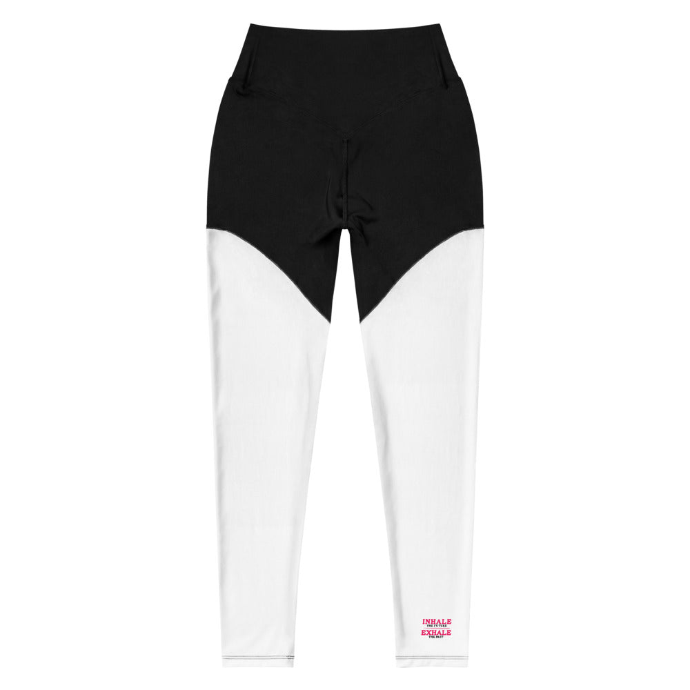 INHALE THE FUTURE EXHALE THE PAST - Sports Leggings