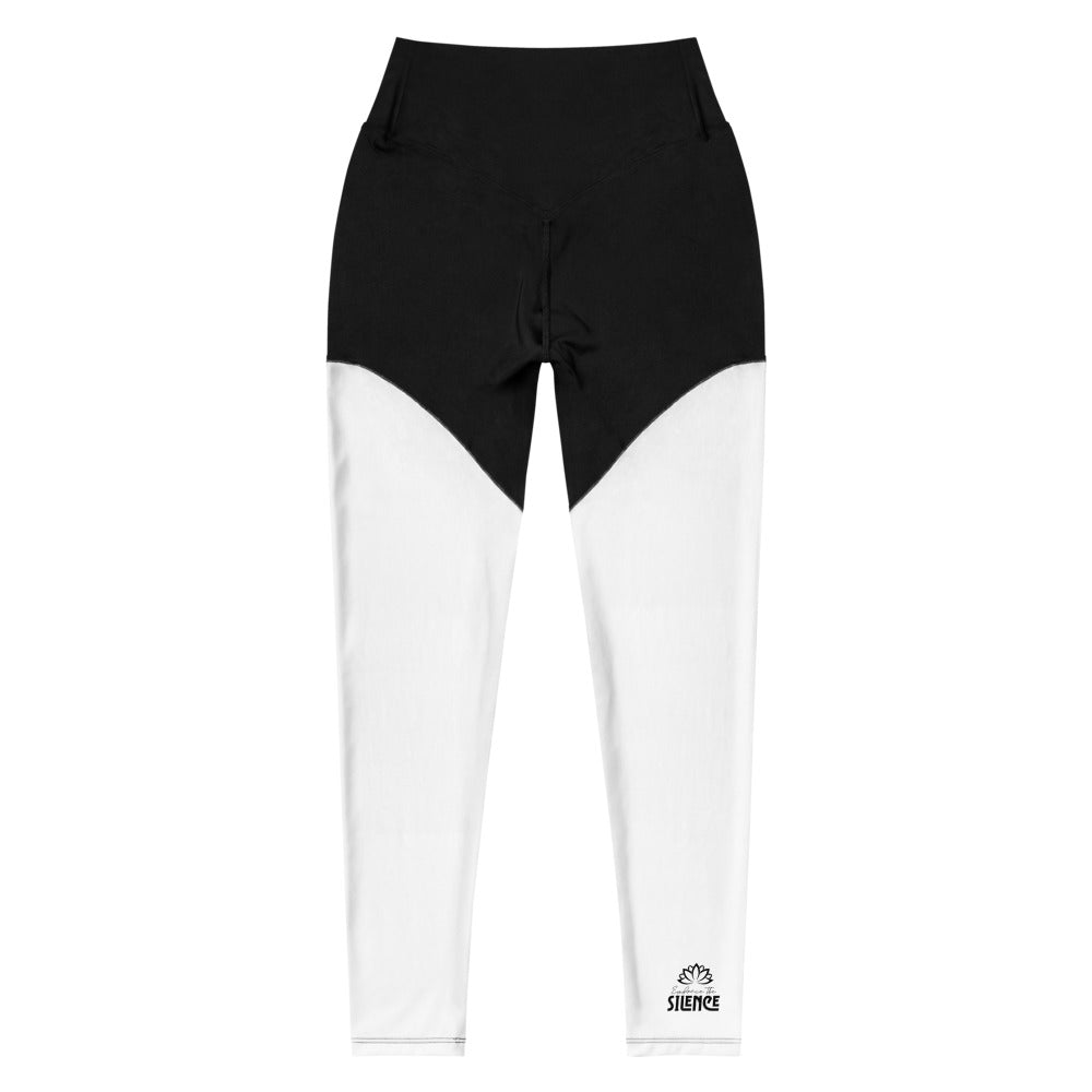 EMBRACE THE SILENCE - Sports Leggings