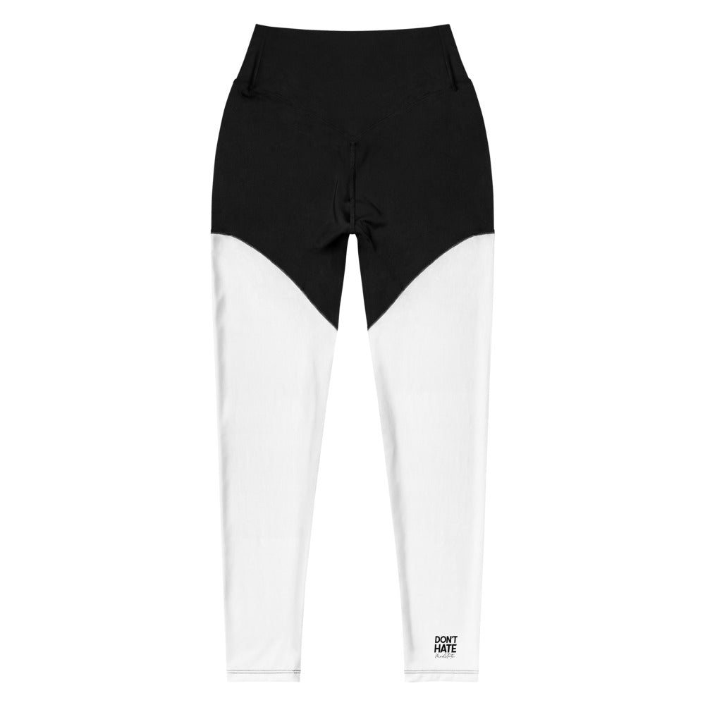 DON'T HATE MEDITATE - Sports Leggings