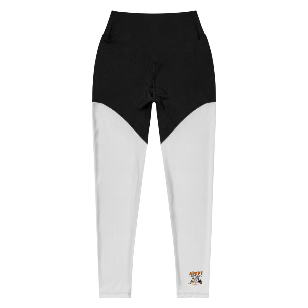 ADOPT DON'T SHOP - Sports Leggings