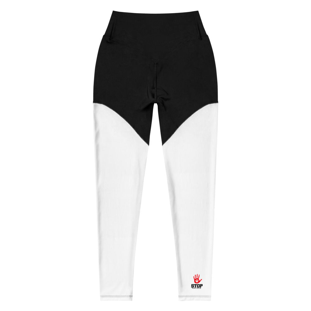 STOP ANIMAL CRUELTY - Sports Leggings