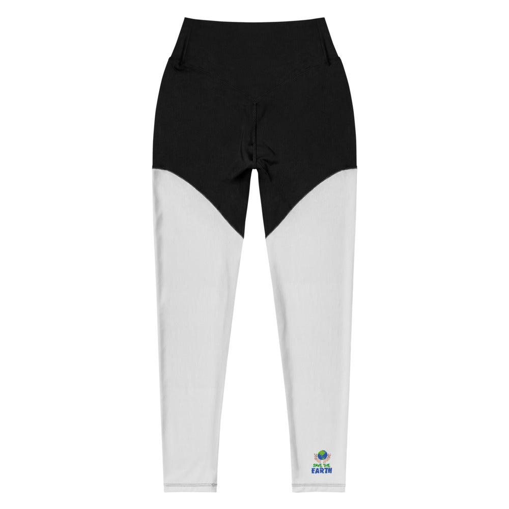 SAVE THE EARTH - Sports Leggings