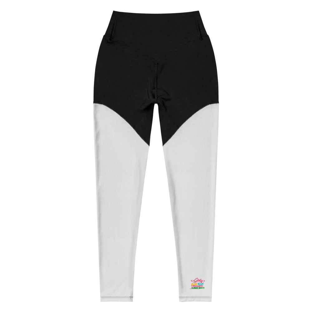 GIRLS ALSO HAVE FUNDAMENTAL HUMAN RIGHTS - Sports Leggings