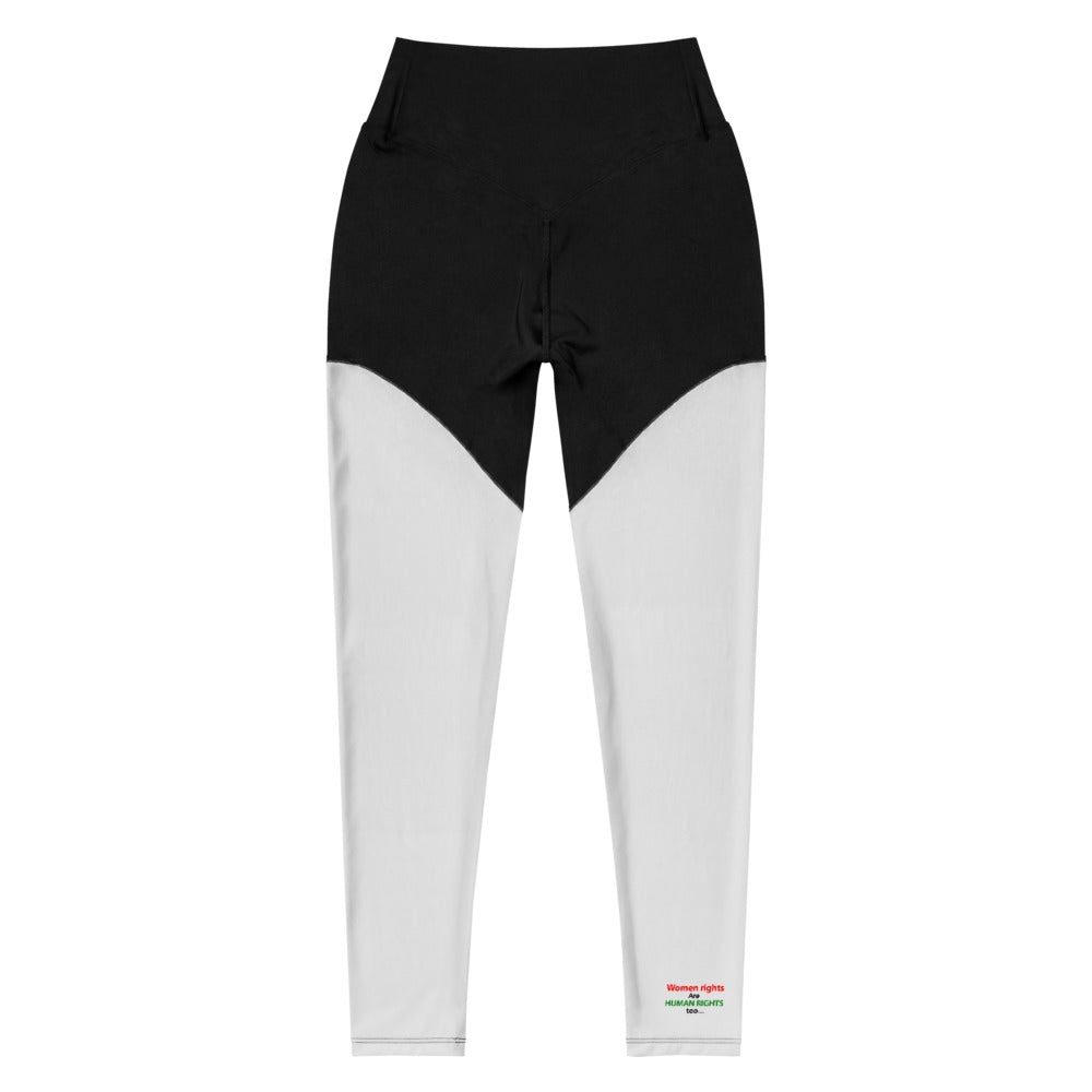 WOMEN RIGHTS ARE HUMAN RIGHTS TOO - Sports Leggings