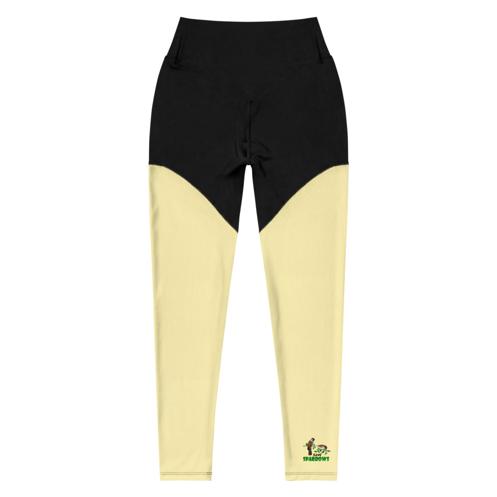 SAVE SPARROWS - Sports Leggings