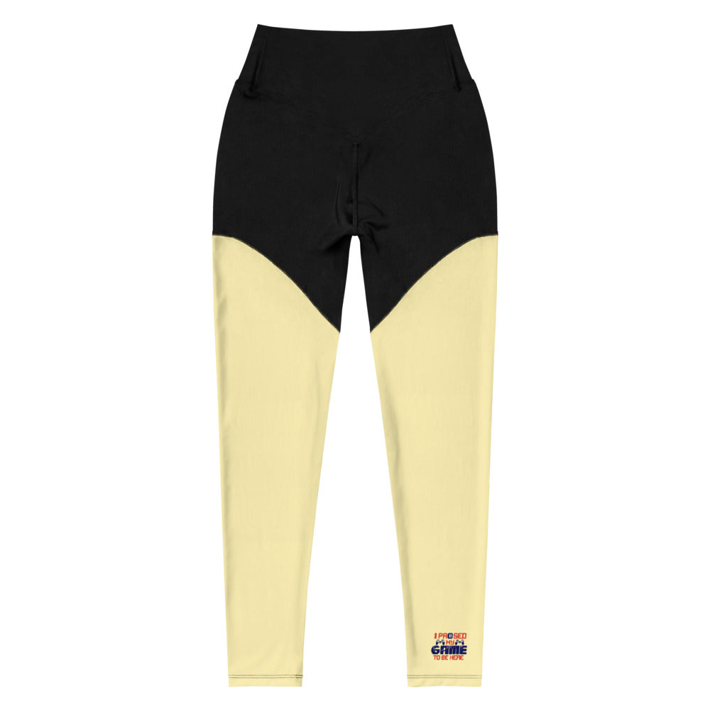 I PAUSED MY GAME TO BE HERE - Sports Leggings