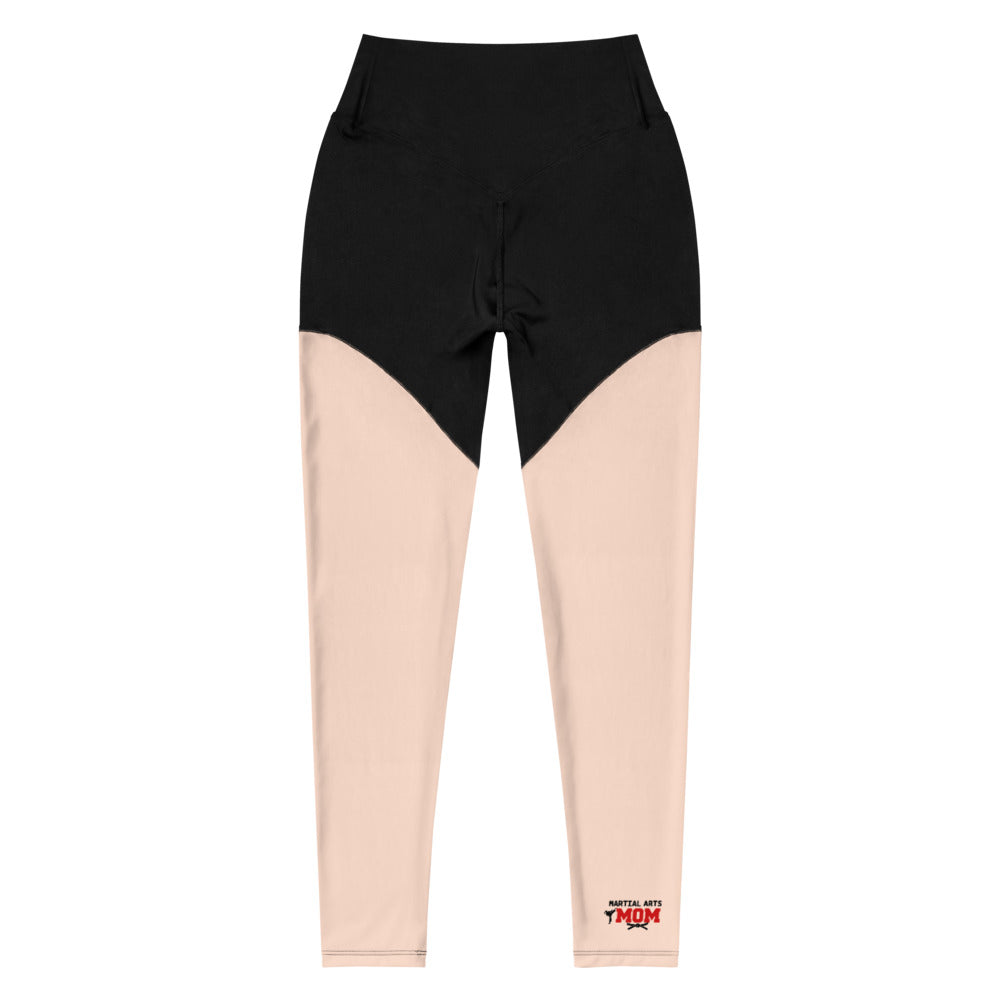 MARTIAL ARTS MOM - Sports Leggings