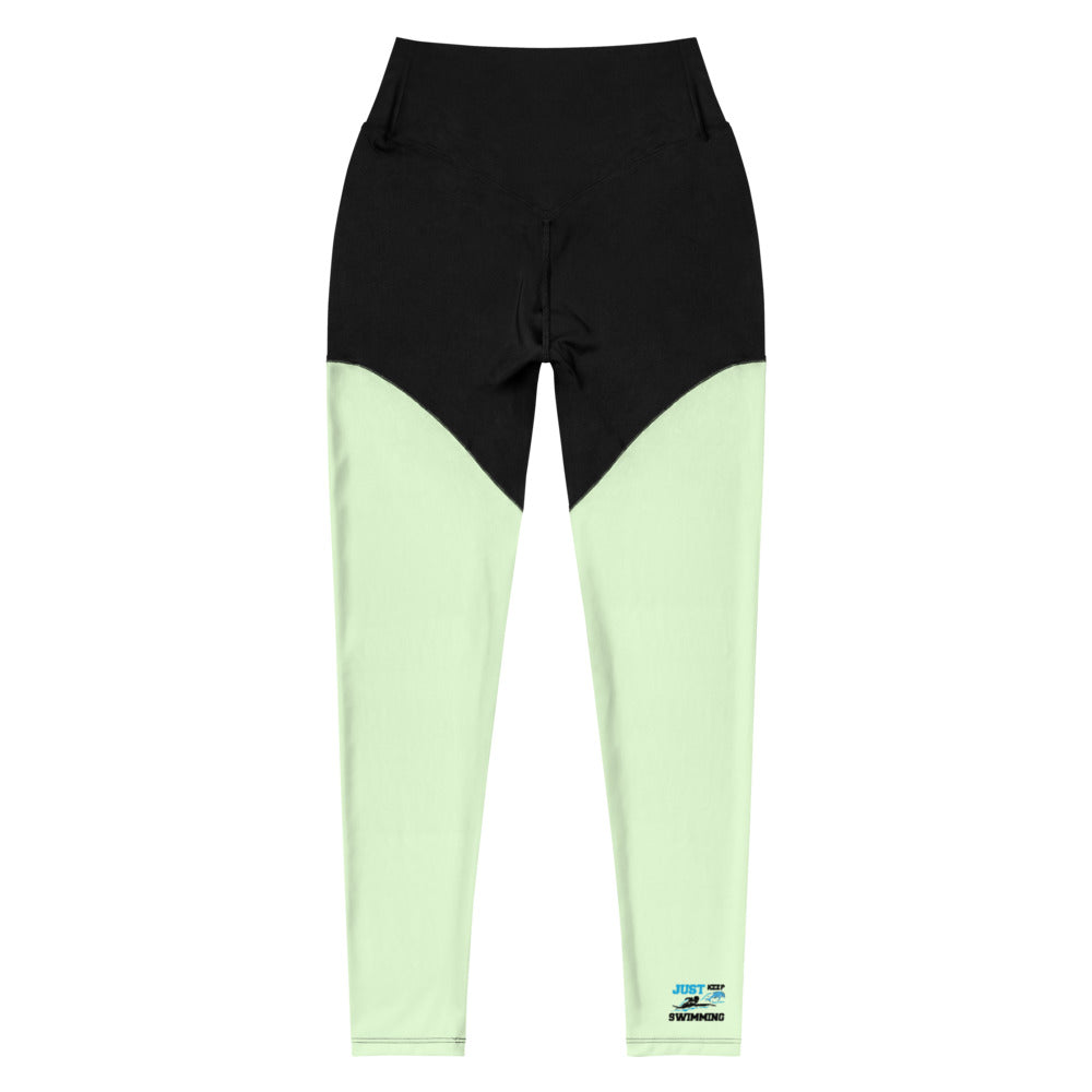 JUST KEEP SWIMMING - Sports Leggings