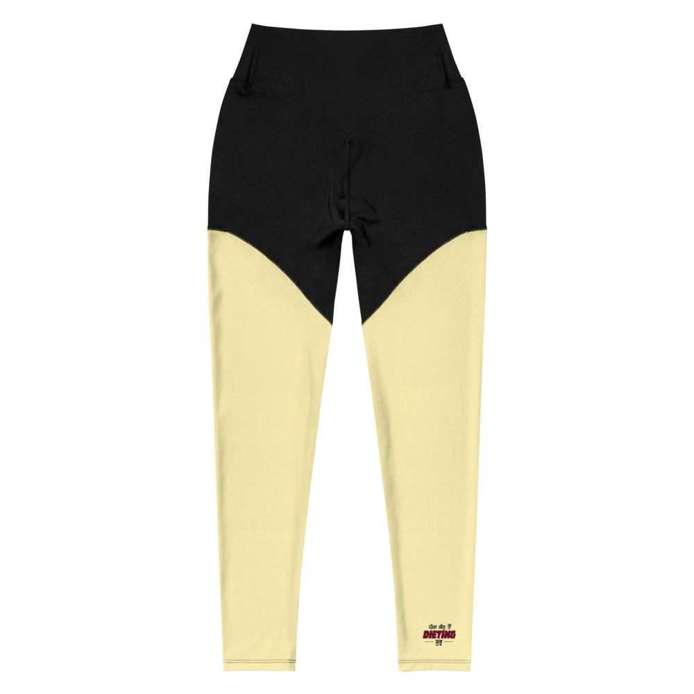 PAKKA KAL TO DIETING SHURU - Sports Leggings