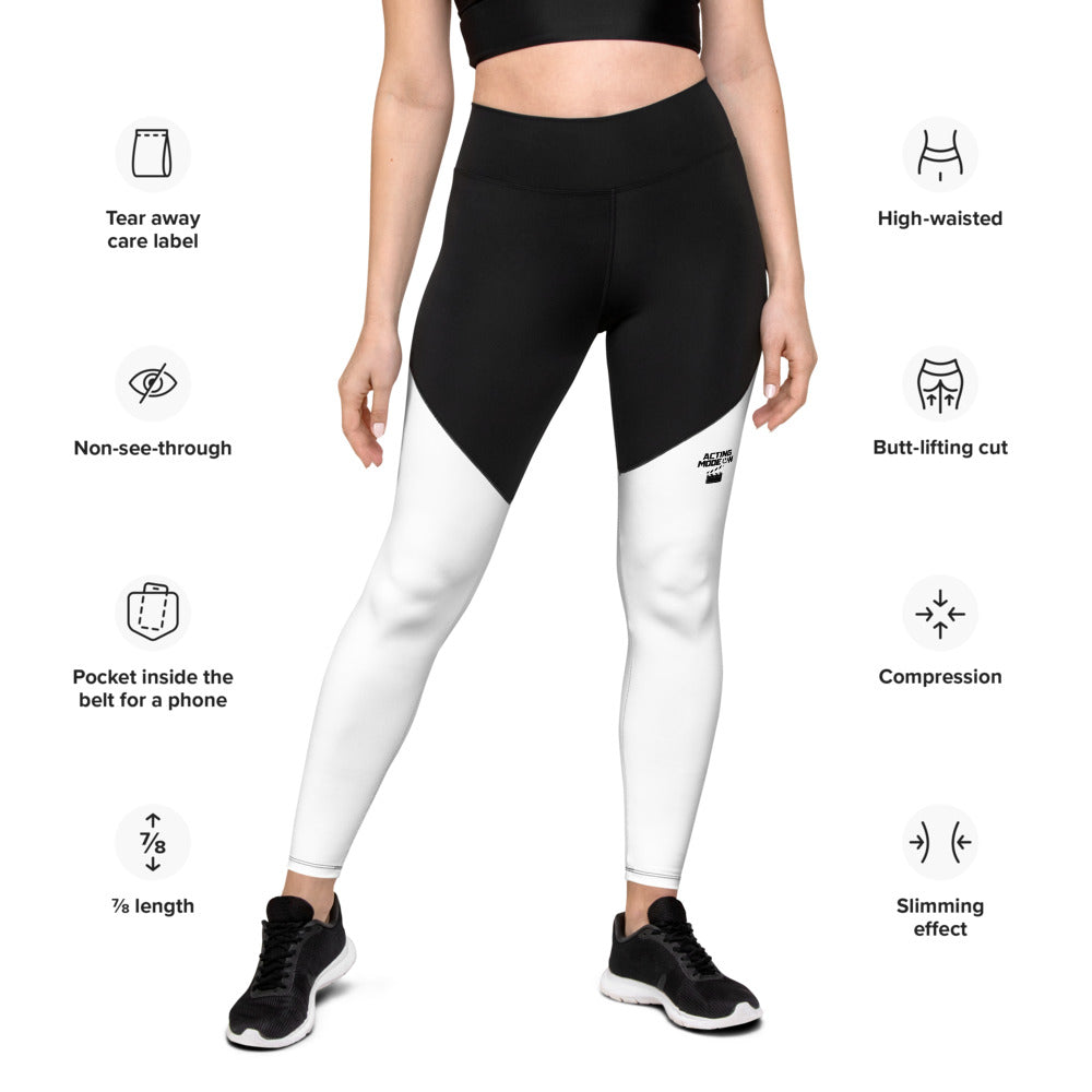 ACTING MODE ON - Sports Leggings