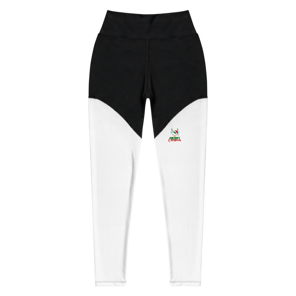 MERRY CHRISTMAS - Sports Leggings