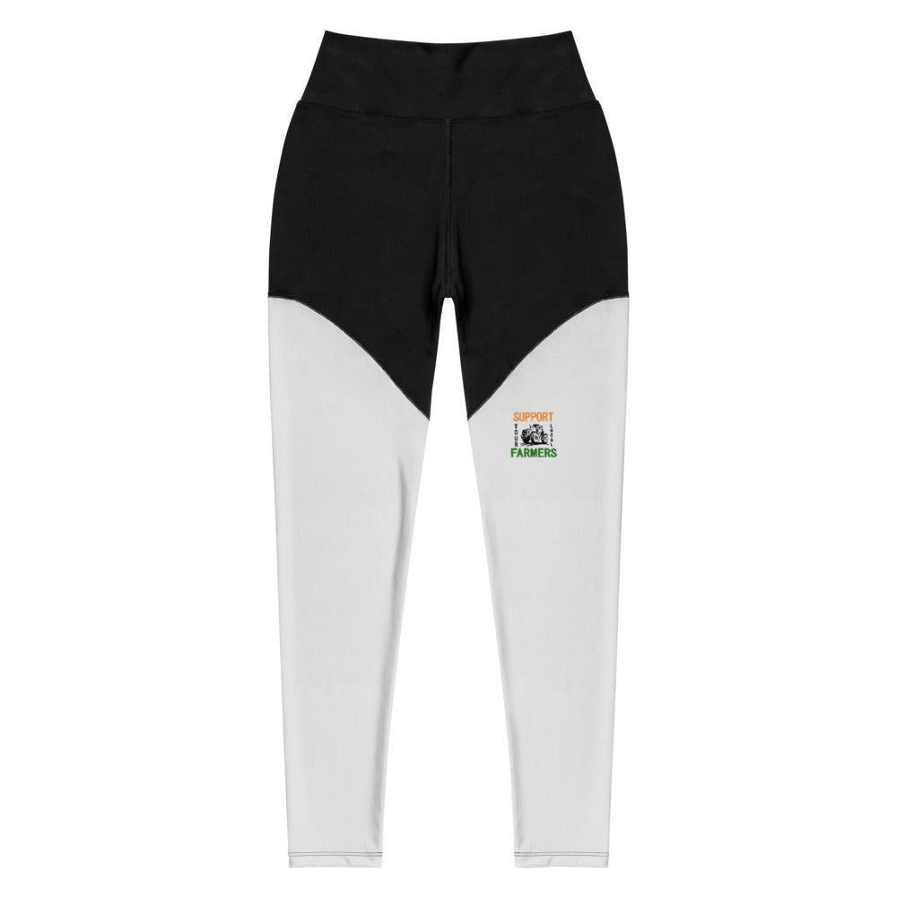 SUPPORT YOUR LOCAL FARMERS - Sports Leggings