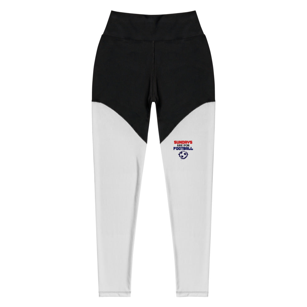 SUNDAYS ARE FOR FOOTBALL - Sports Leggings