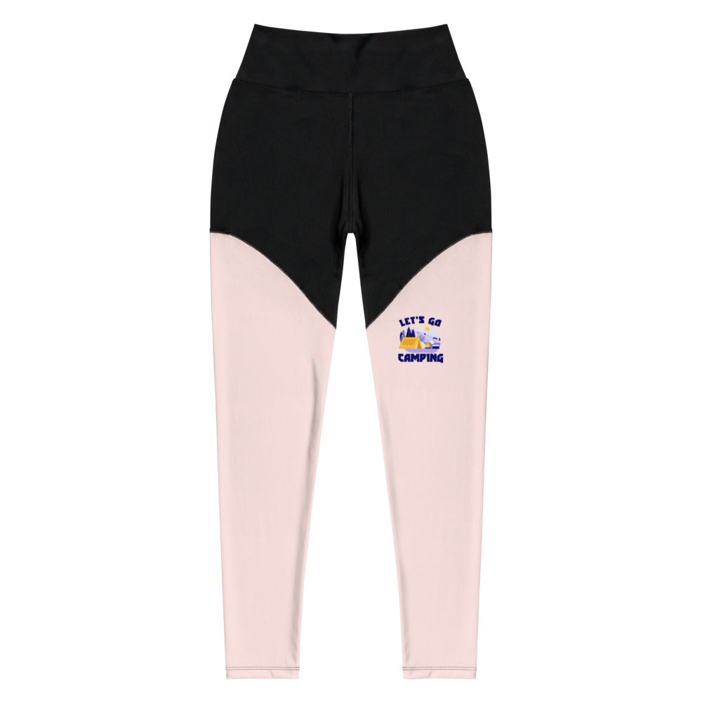 LET'S GO CAMPING - Sports Leggings