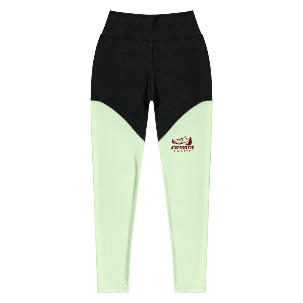 ADVENTURE AWAITS - Sports Leggings