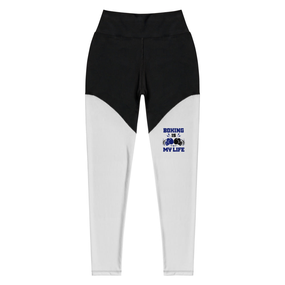 BOXING IS MY LIFE - Sports Leggings