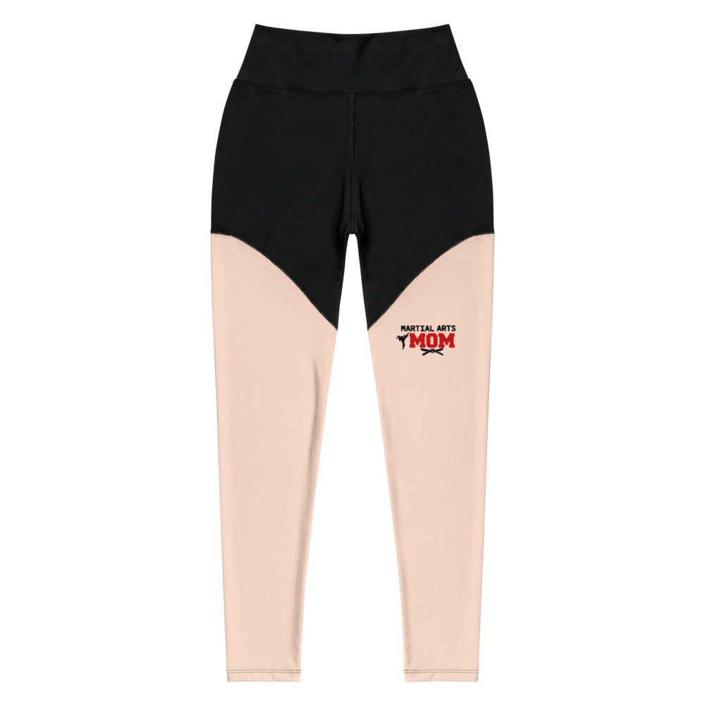 MARTIAL ARTS MOM - Sports Leggings