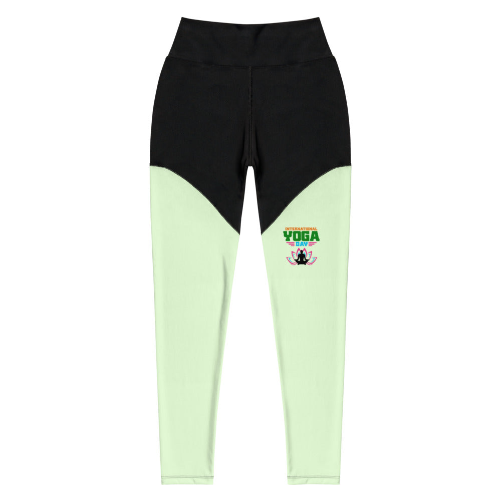 INTERNATIONAL YOGA DAY - Sports Leggings