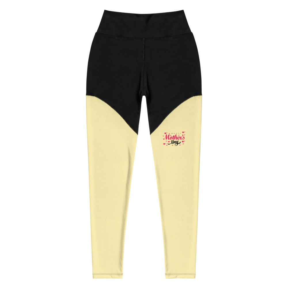 HAPPY MOTHER'S DAY - Sports Leggings