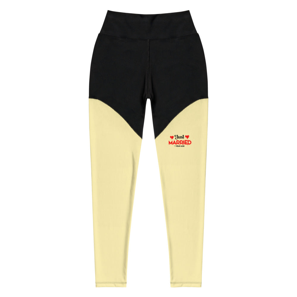 JUST MARRIED - Sports Leggings