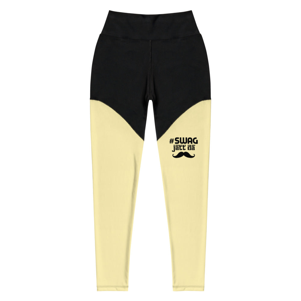 SWAG JATT DA - Sports Leggings