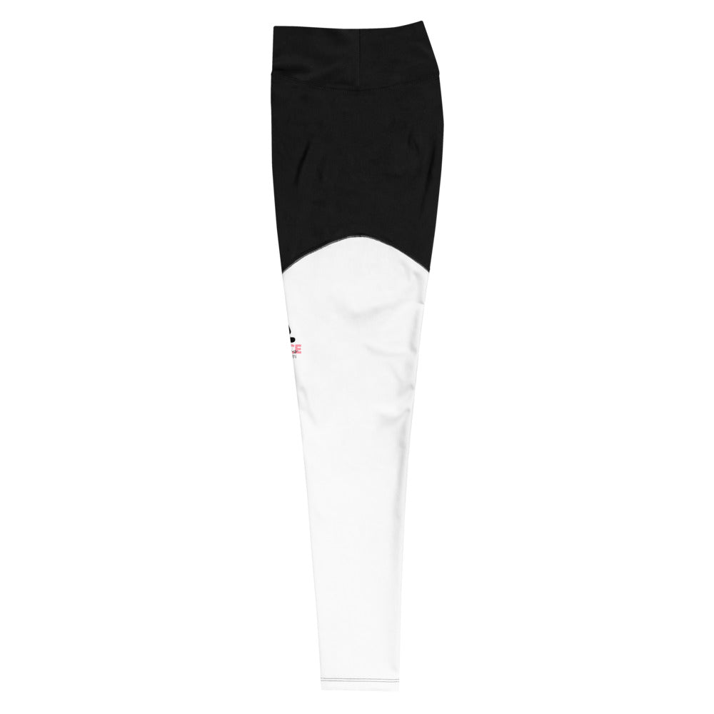 PEACE COMES FROM WITHIN - Sports Leggings