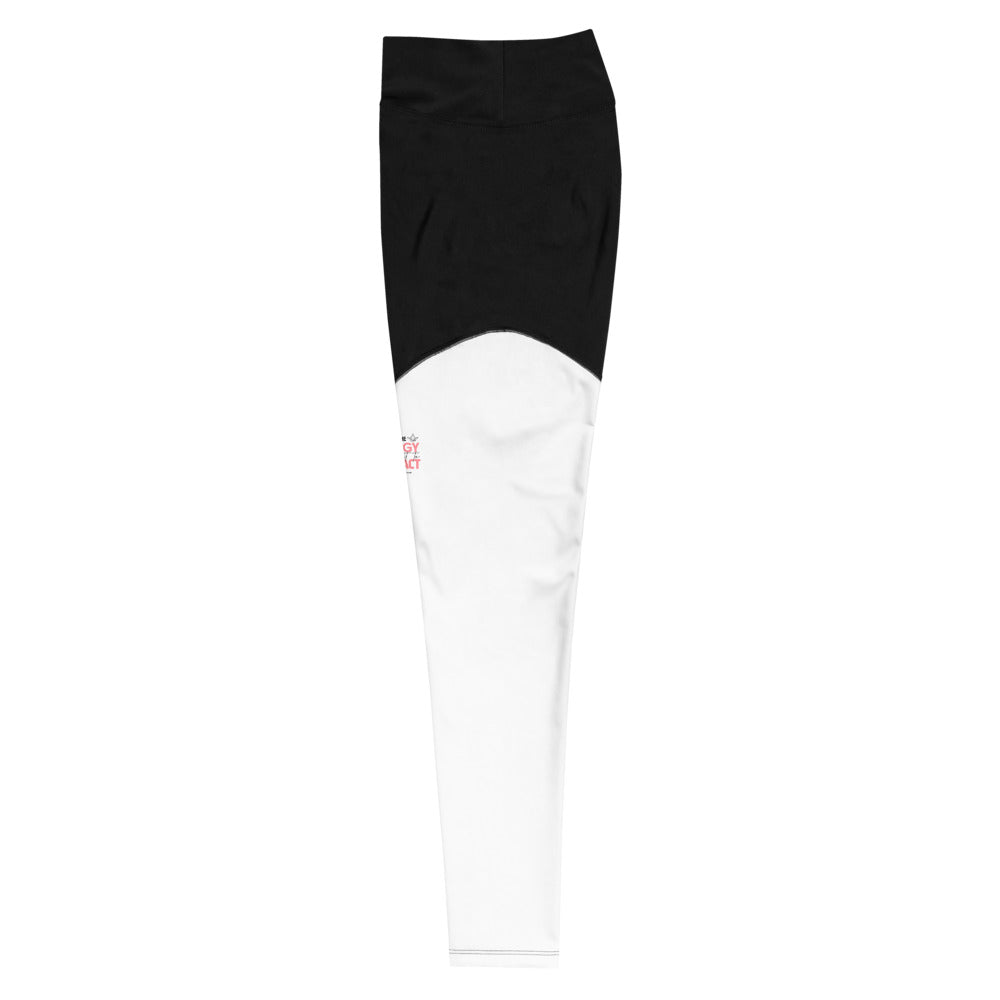 BE THE ENERGY YOU WANT TO ATTRACT - Sports Leggings