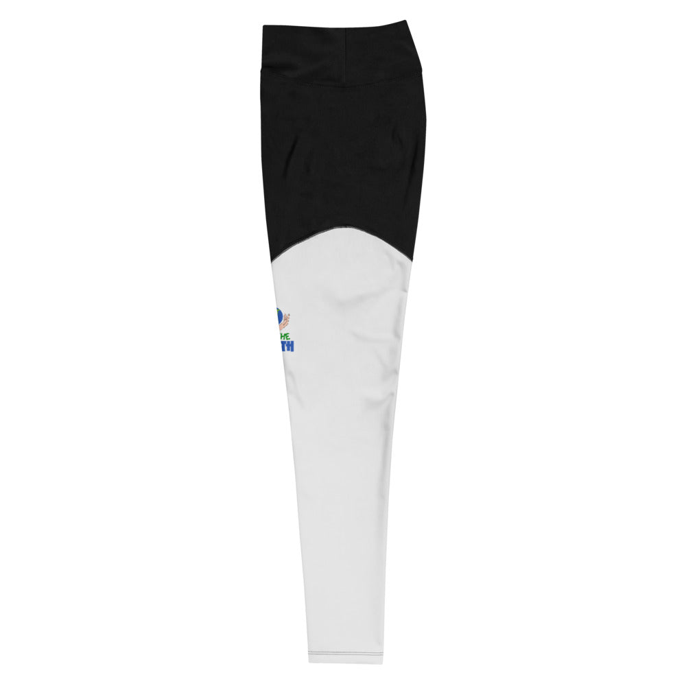 SAVE THE EARTH - Sports Leggings