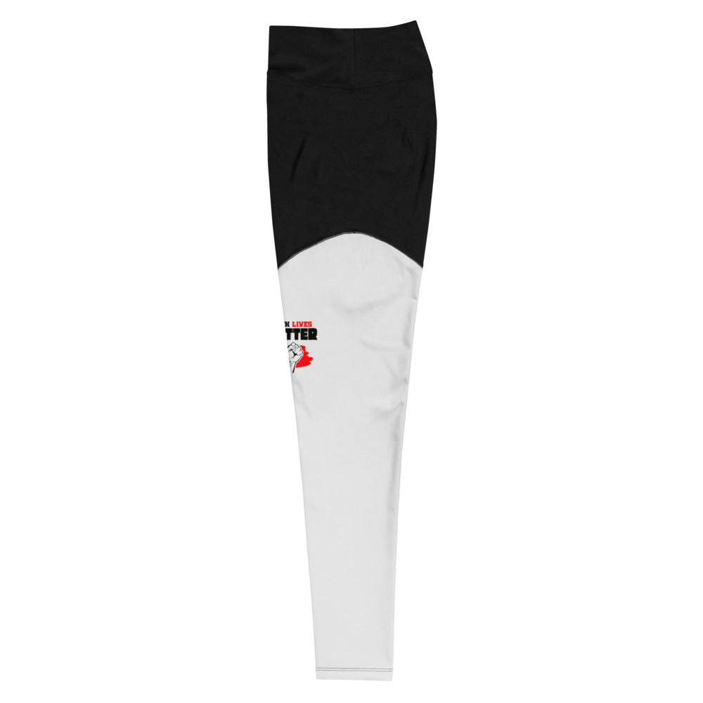 BLACK LIVES MATTER - Sports Leggings