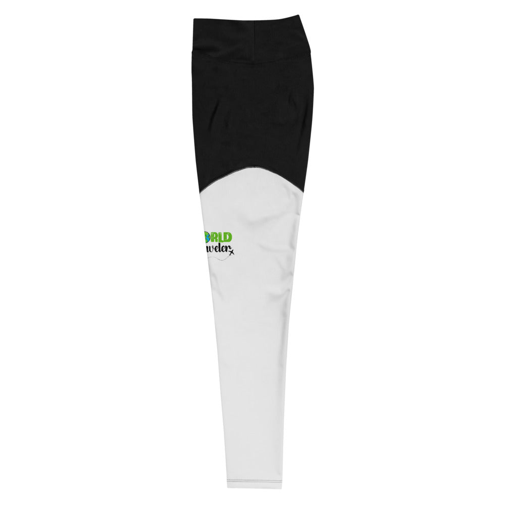 WORLD TRAVELER - Sports Leggings