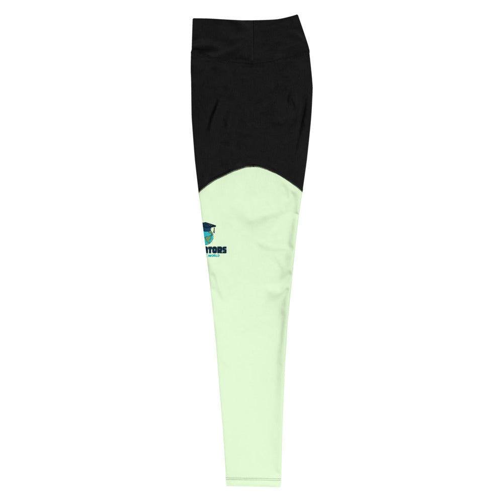 EDUCATORS CHANGE THE WORLD - Sports Leggings