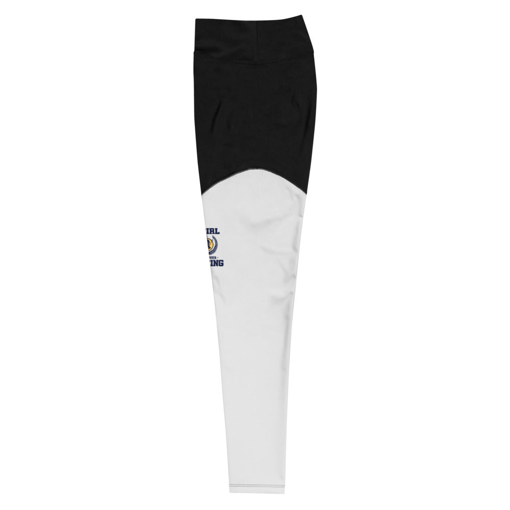 A GIRL WHO LOVES FENCING - Sports Leggings