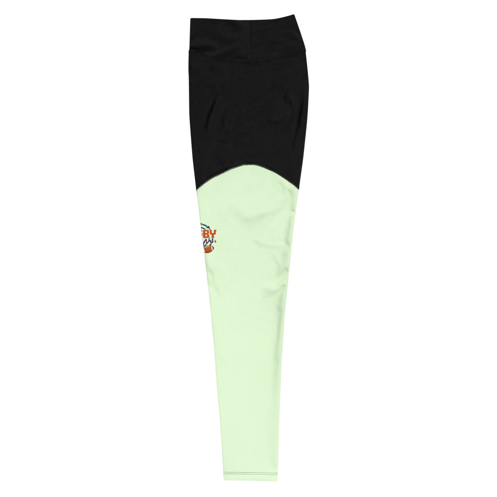 RUGBY MOM - Sports Leggings